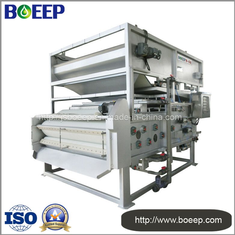 Wastewater Sludge Dewatering Machine Belt Type Filter Press